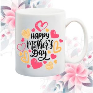 Taza día de las madres de cerámica blanca de 325ml