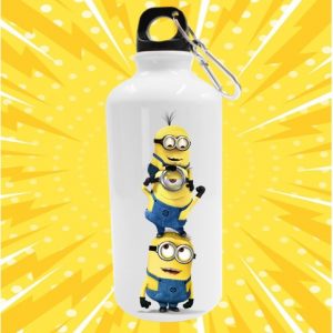 Cilindro de aluminio 600ml minions