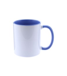 Taza de cerámica bicolor de 325ml para sublimación