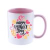 Taza cerámica bicolor regalo para mamá