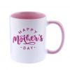 Taza cerámica bicolor regalo para mamá