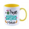 Taza cerámica bicolor regalo para papá