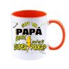 Taza cerámica bicolor regalo para papá