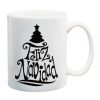 Taza ceramica navideña