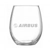 Vaso oval de cristal Airbus