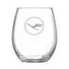 Vaso oval de cristal Lufthansa