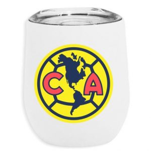 Vaso térmico América blanco o plata de 355 ml