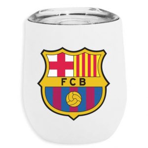 Vaso térmico Barcelona blanco o plata de 355 ml