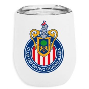 Vaso térmico chivas blanco o plata de 355 ml